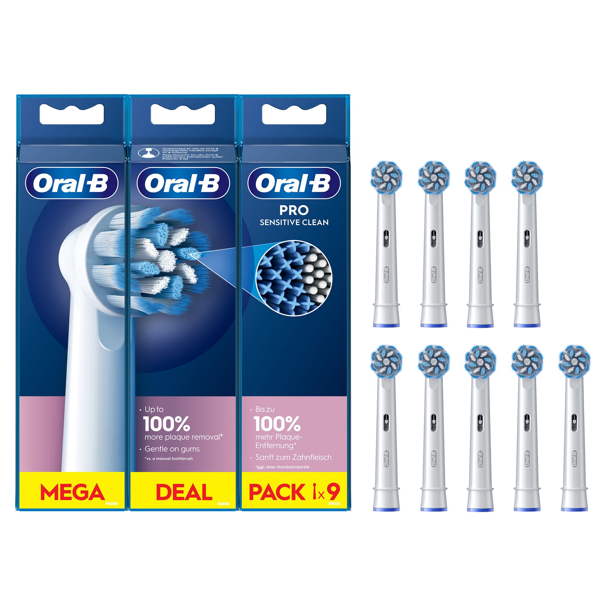 Accesorio ORALB EB60X SENSITIVE CLEAN WE FFS (3+3+3)